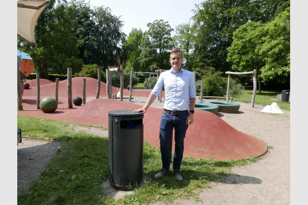 Die Kommune Rudersdal digitalisiert ihre Abfallbeh&auml;lter